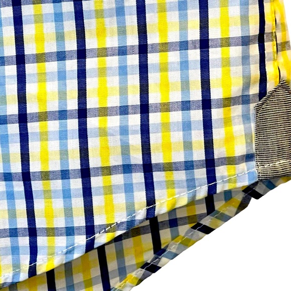 😎💪🏽Retreat Men’s Casual Short Sleeve Button Down Shirt size Large neck 16 1/2 - Picture 3 of 9